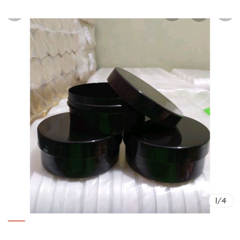 pot lulur 250 gr hitam