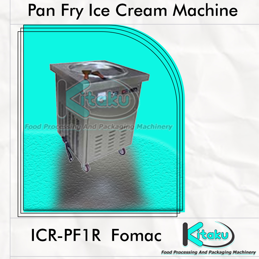 Mesin Es Cream Gulung/Goreng ICR-PF1R fomac