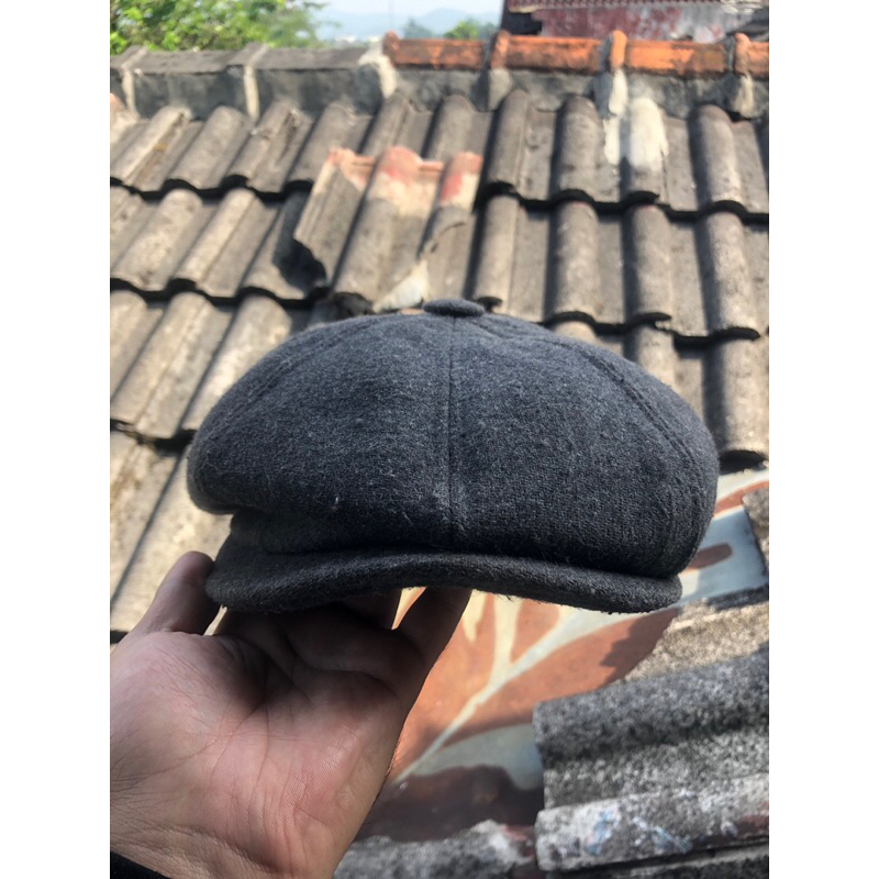 NEWSBOY CAP ELECTROHELL / FLAT CAP / TOPI COPET / TOPI SUTRADARA