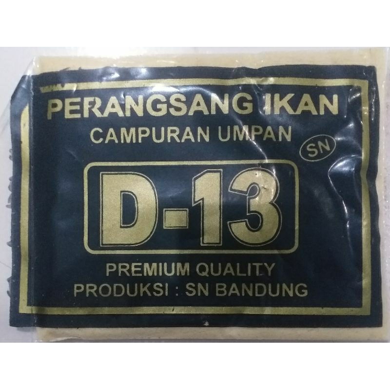 perangsang D13 hitam campuran umpan ikan mas