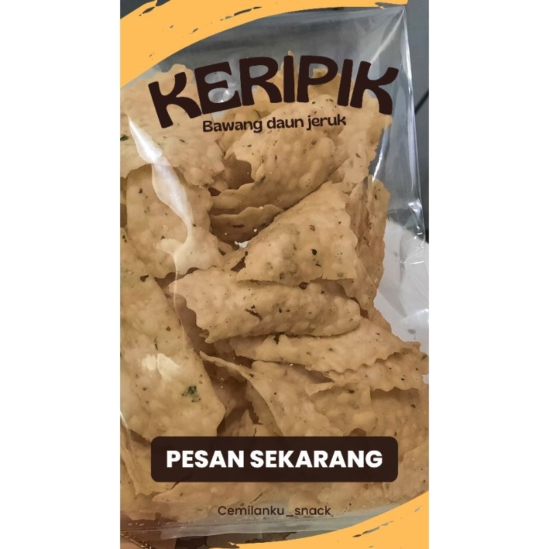 

keripik bawang daun jeruk/kue bawang daun jeruk/keripik bawang renyah gurih enak