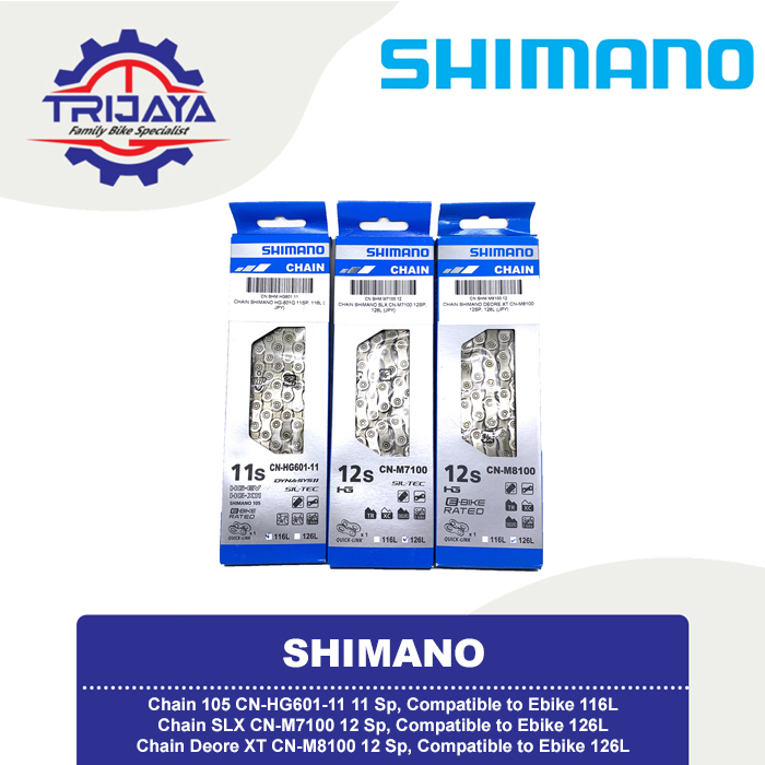 Shimano Chain Rantai Sepeda 11 / 12 Speed