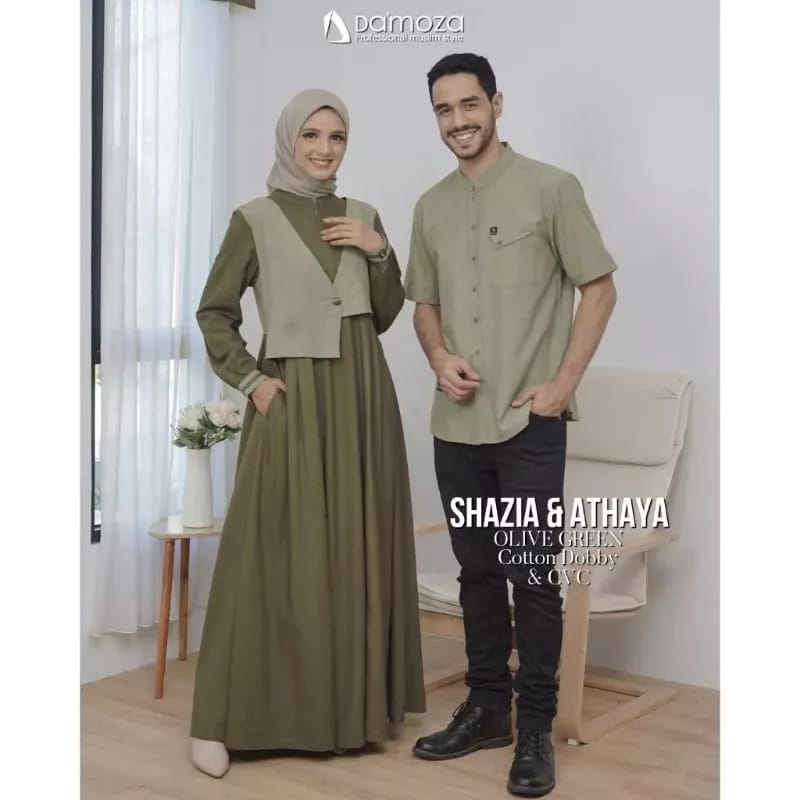 COUPLE ATHAYA// COUPLE TERBARU 2023// BAJU COUPLE LEBARAN 2023// ATHAYA SHAZIA// COUPLE SHZAIA BY MU