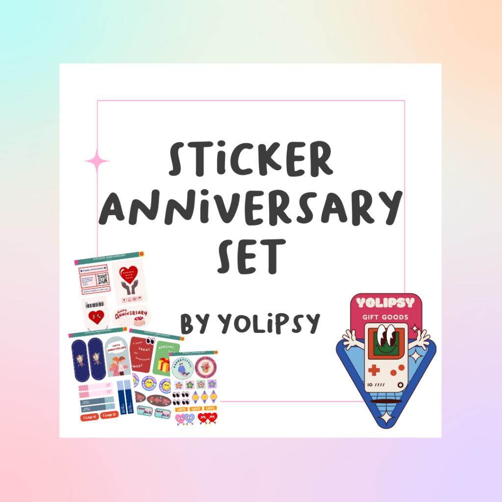 

STICKER ANNIVERSARY SET by yolipsy