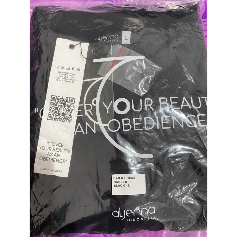 Saila Dress Black Aljenna Size L (NWT)