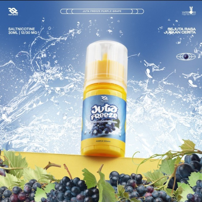 Juta Freeze Saltnic Purple Grape 30ML By RSR Brew