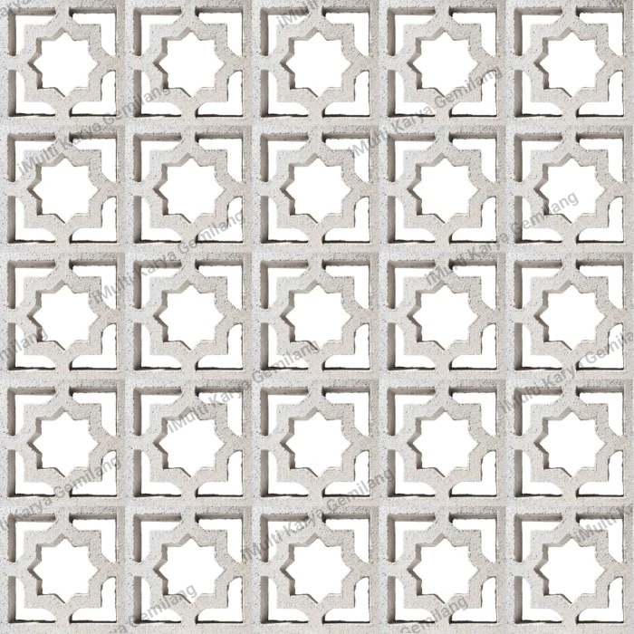 Roster/Roster beton/Roster Minimalis/Roster Bogor/Roster Maroko 20×20