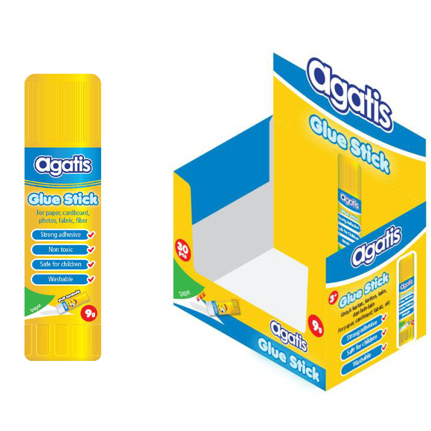 

Agatis Glue Stick 9 Gr - 1 Pcs ( IRRA STORE )