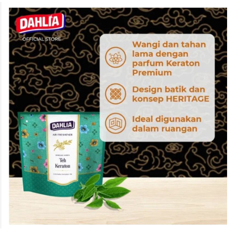 VIRAL !! Dahlia Teh Keraton 75gr pengharum ruangan viral /Pengharum ruangan hotel/pewangi ruangan mewah