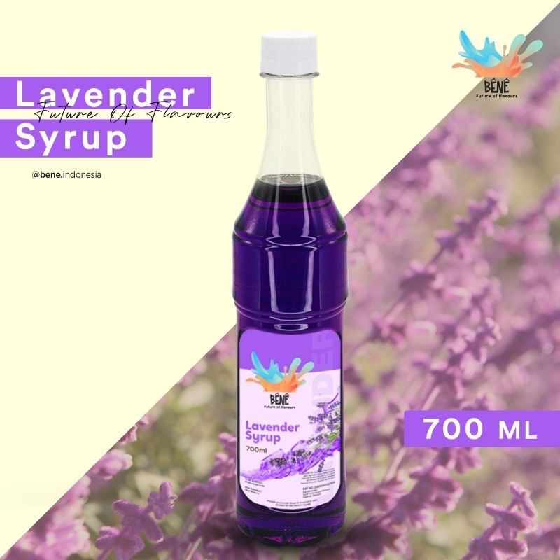 

BENE syrup - Lavender 700ml