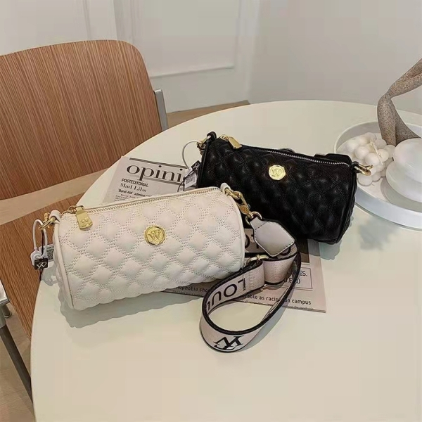 BJ61209 - WHITE/BLACK - TAS SLEMPANG JINJING TOTEBAG HANDBAG TAS WANITA FASHION IMPORT MODIS ELEGAN TERMURAH TERLARIS TERBARU BAGSTORE JAKARTA TAS BATAM ZCJ1209