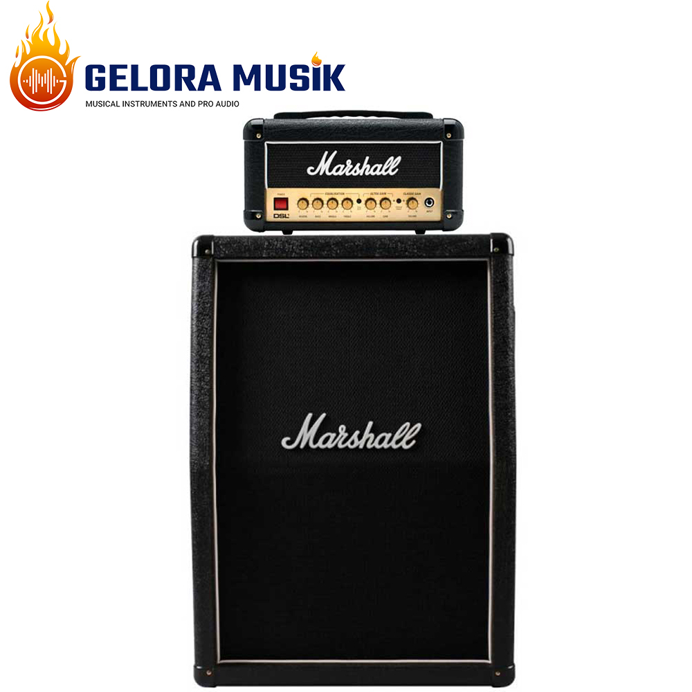 Ampli Gitar Marshall  JCM2000 DSL-1HR (Head) + MX212R (Cabinet)