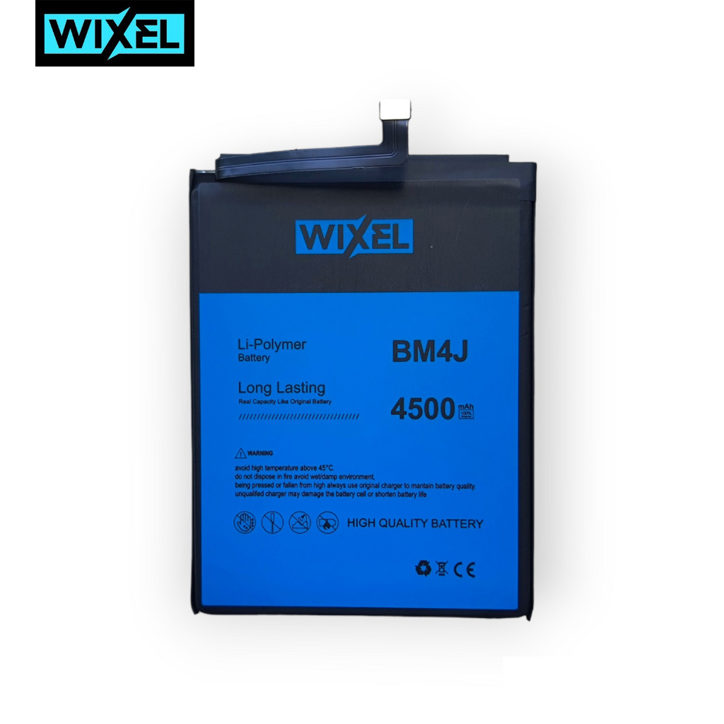 WIXEL Baterai XiaoMi BM4J Redmi Note 8 Pro Original Batre Batrai Battery BM 4J HP Handphone Ori Double Power