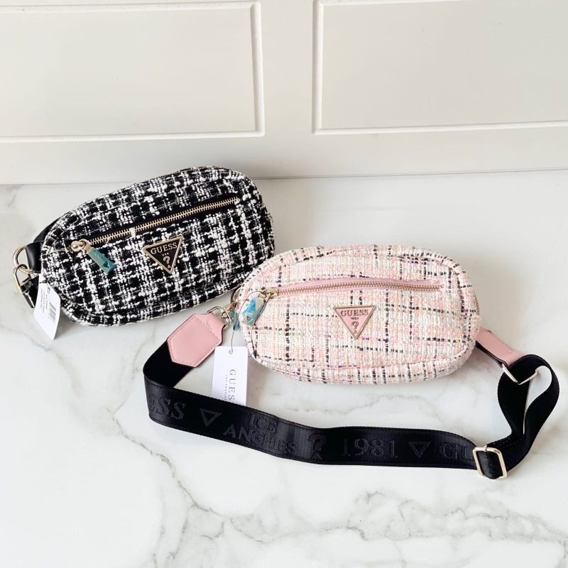 Guess Manhattan Crossbody Belt Bag Original / Guess Waistbag / Waistbag Guess Original / Tas Guess O