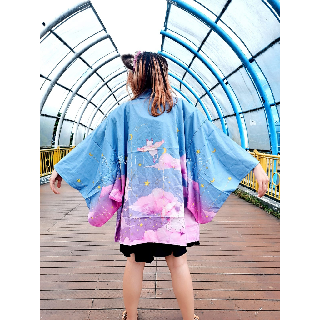 CARDIGAN KIMONO STARRY LOLITA NEKO