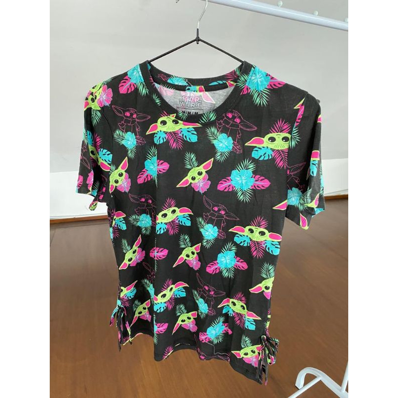 Yoda Starwars Tshirt Tee Kaos Disney