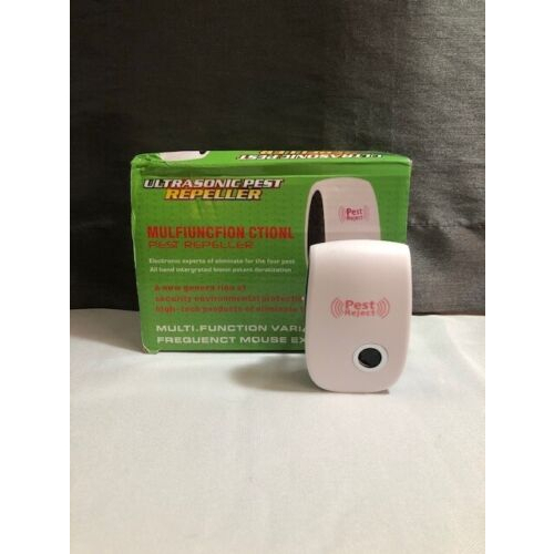 Pest Reject - Alat Anti Nyamuk Elektronik Ultrasonic Pest Repeller - Alat Pembasmi Hama Serangga