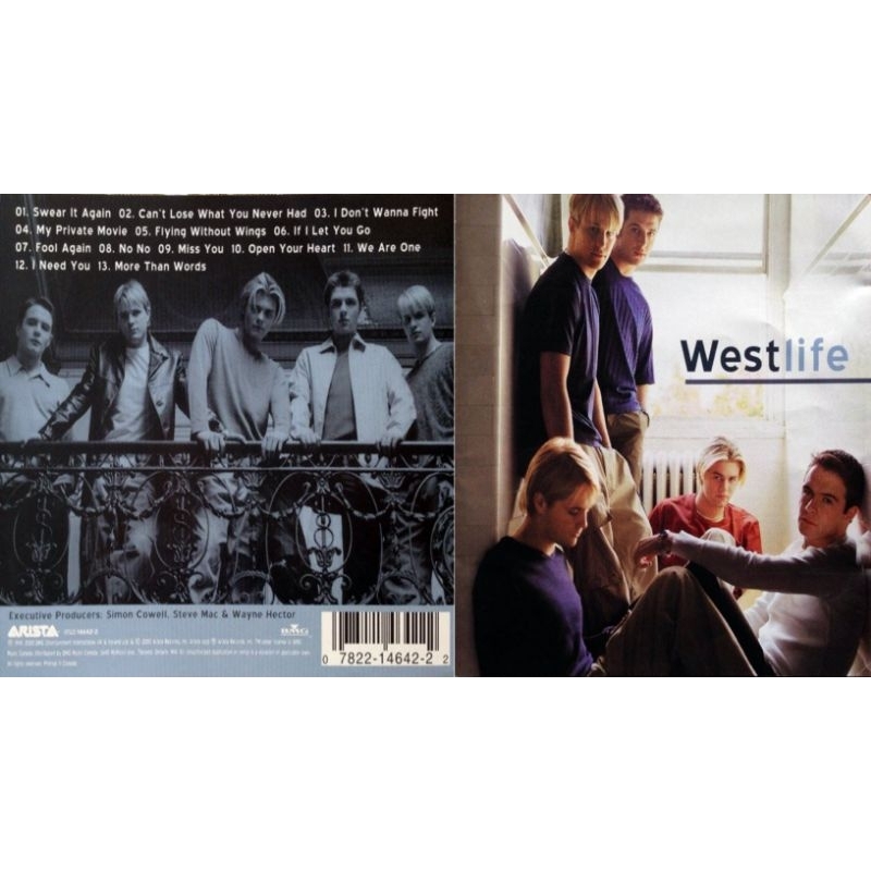 Cd westlife album 1999