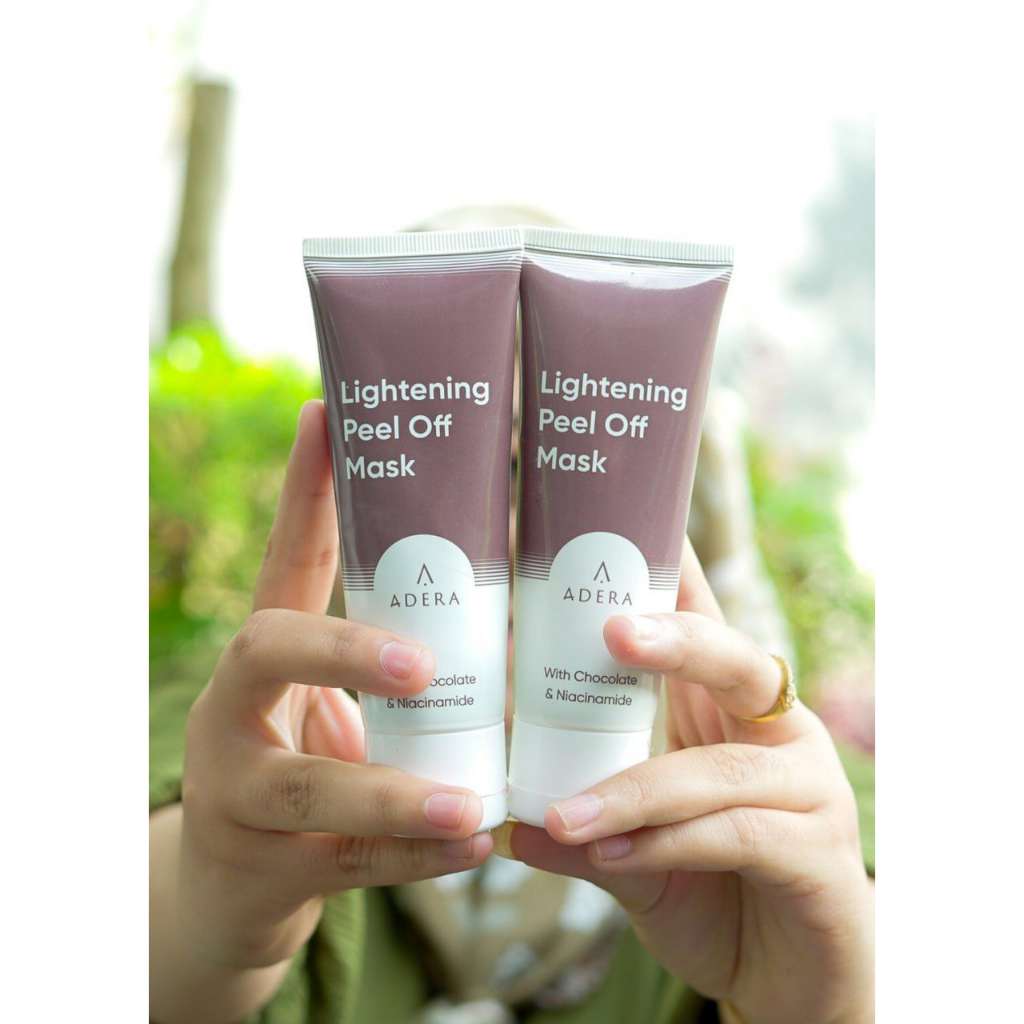 ADERA LIGHTENING PEEL OFF MASK WITH CHOCOLATE & NIACINAMIDE ORIGINAL