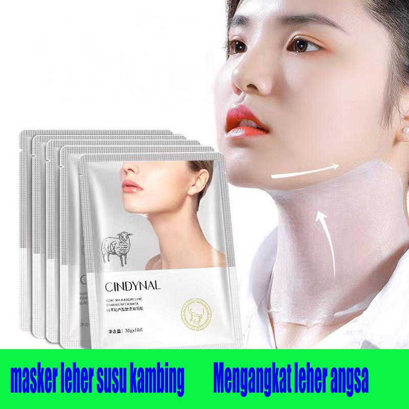 Masker Pemutih Leher  Masker Leher Susu Kambing / Masker Leher Mengencangkan dan Pelindung leher pelembab