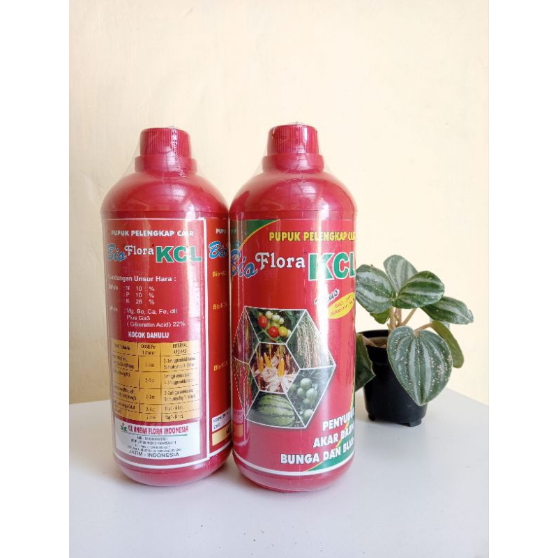 PUPUK KCL CAIR BIO KCL / Penyubur Akar Daun Bunga dan Buah 1Lt