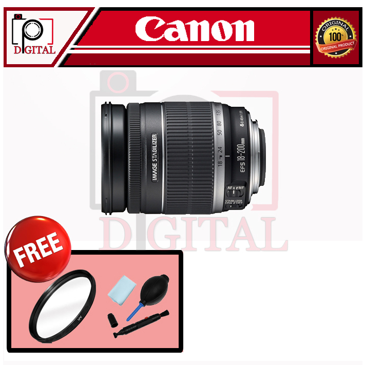 LENSA CANON 18-200mm IS