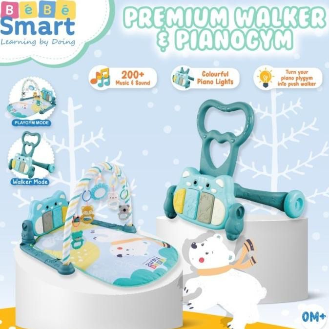 BEBE SMART Premium walker &amp; pianogym