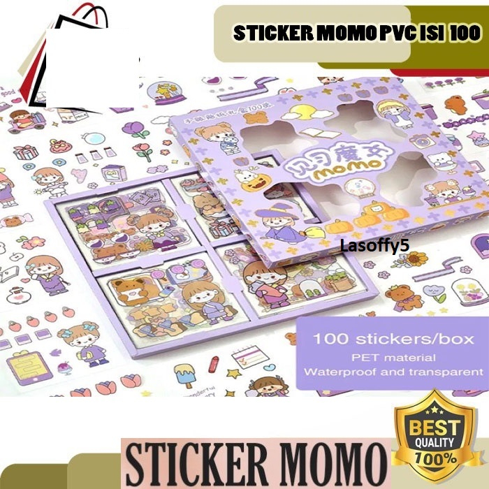 

Stiker Viral Momo/Sticker Momo 100pcs/Box