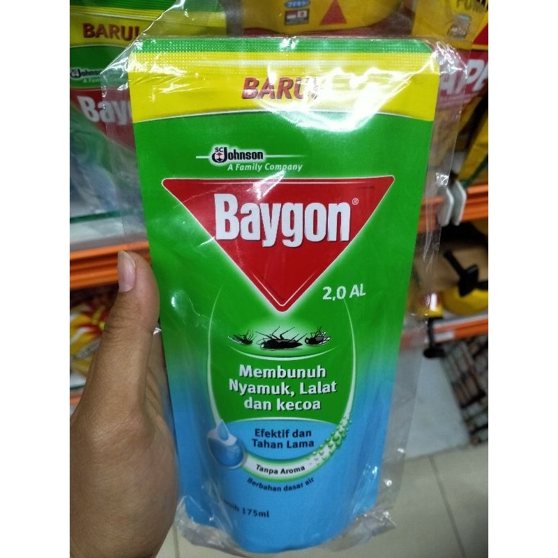 BAYGON LIQUID SPRAY FRAGRANCE FREE 175ML