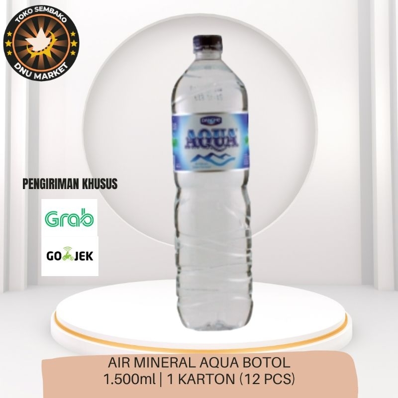 

AIR MINERAL AQUA BOTOL | 1.500ml | 1 Karton (12pcs)