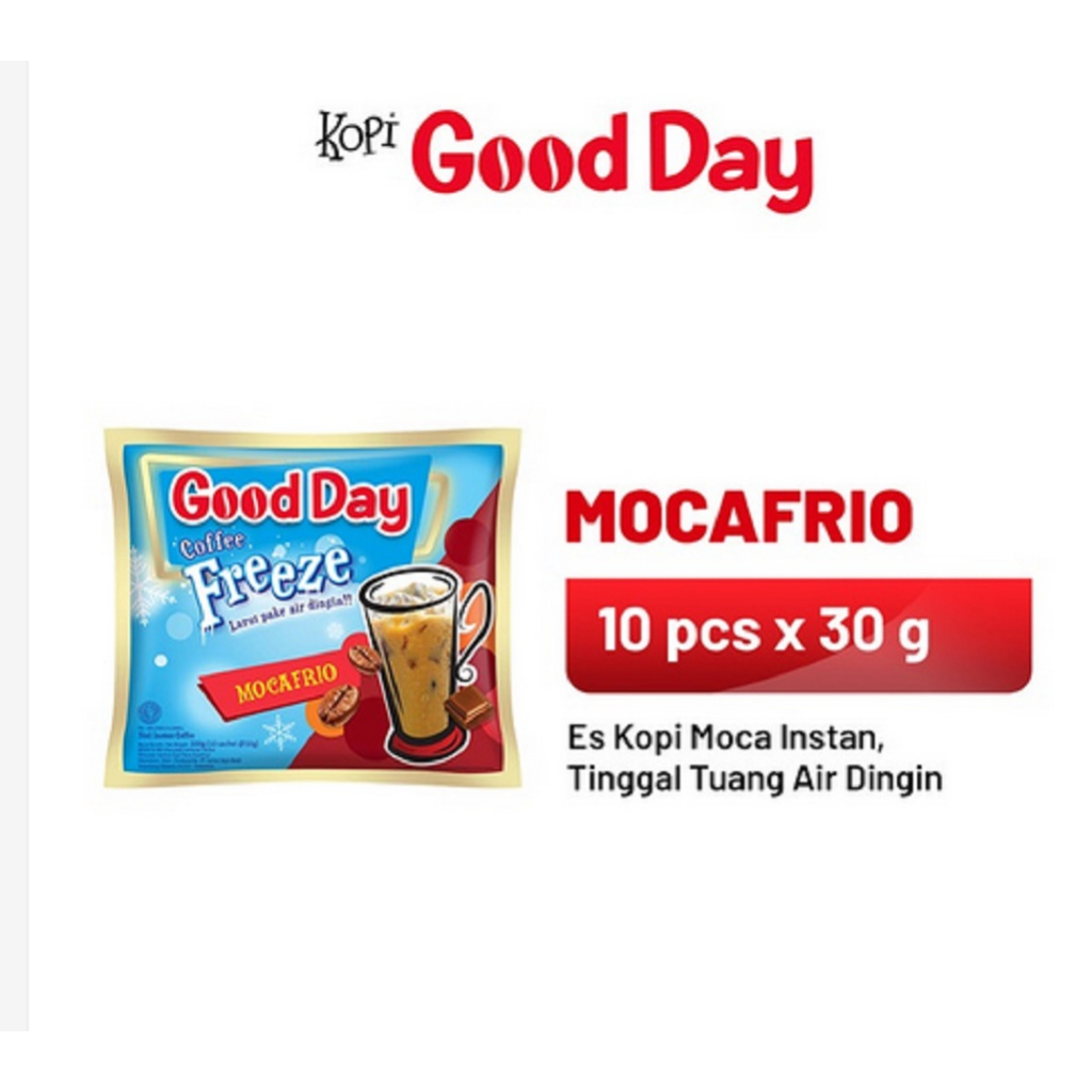 ✨SHASYA✨GOOD DAY Coffee Freeze Mocafrio BEST SELLER PRODUCT