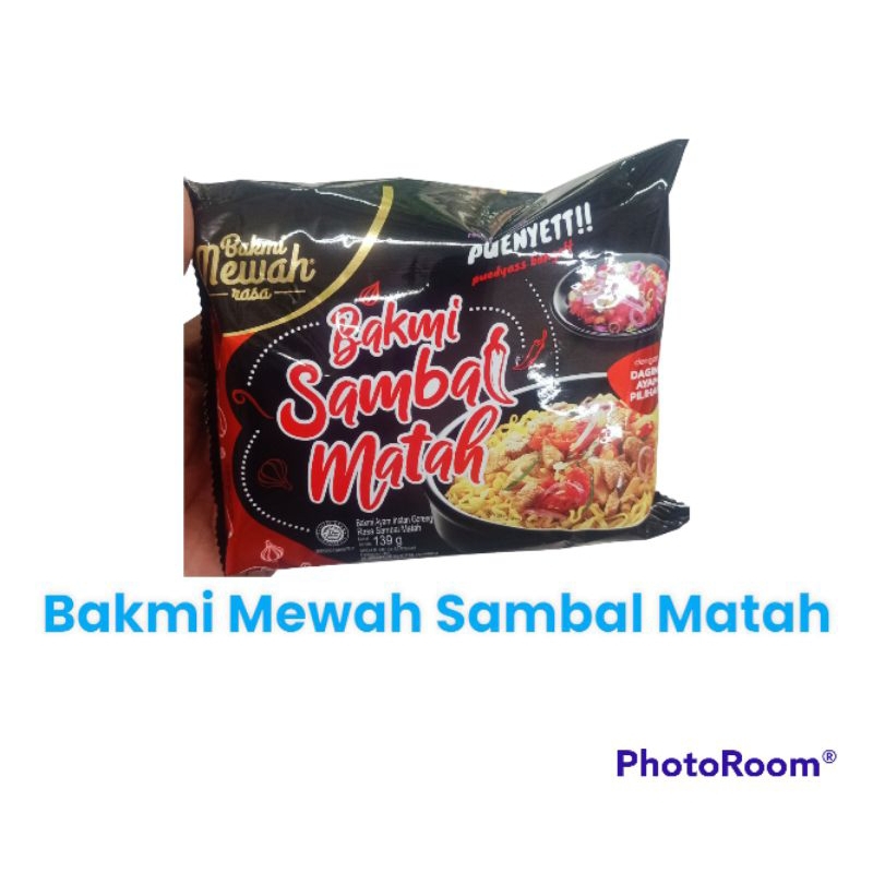 Bakmi Mewah Mie Instan Bulgogi | Ayam Jamur | Sambal Matah