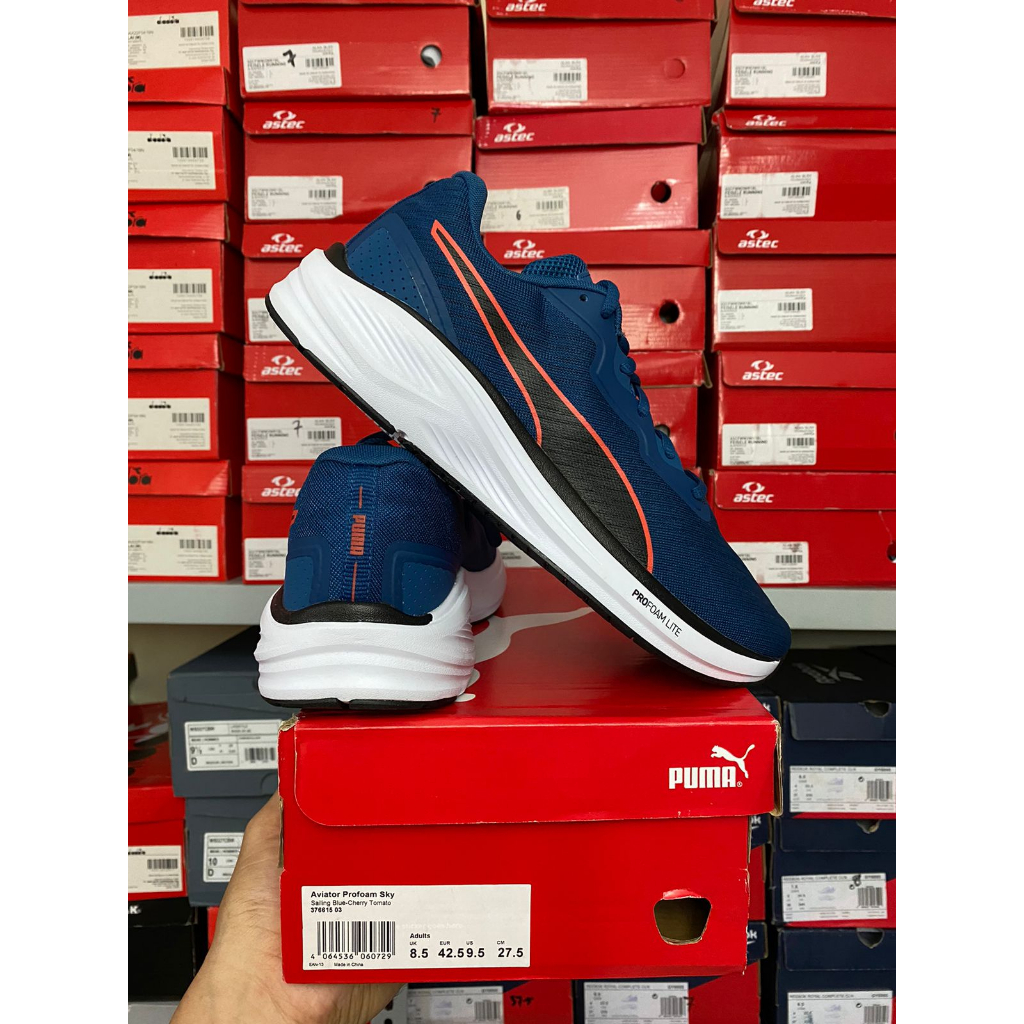 Puma Aviator Profoam Sky Sailing Blue 376615 03 Men's Shoes Original