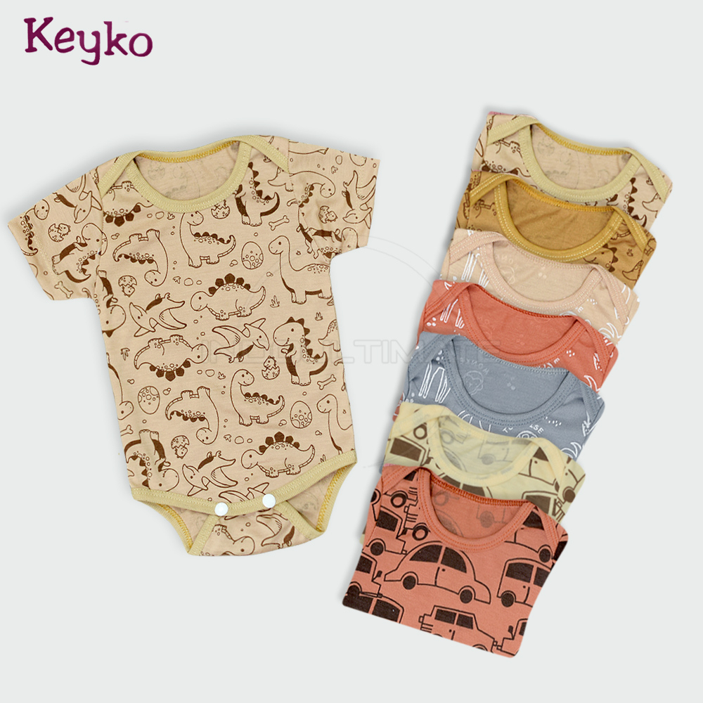 Jumpsuit Bayi Jumper Bayi Baru Lahir 0-6 Bulan BCS-700 Jumper Jumpsuit Jumsuit Setelan Set Baju Bayi Baby Perempuan Laki Laki Jumper Lengan Pendek