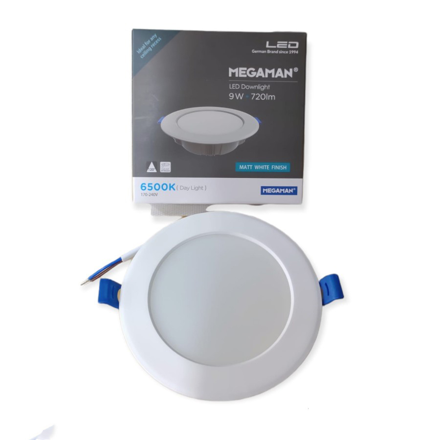 LAMPU DOWNLIGHT LED MEGAMAN 9W 9 WATT 4IN MQTL-1119