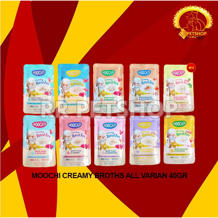 Snack Cat Treat Cemilan Kucing Moochie Creamy 40 gram