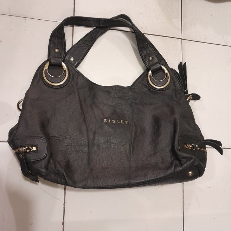 tas wanita kulit asli sisley