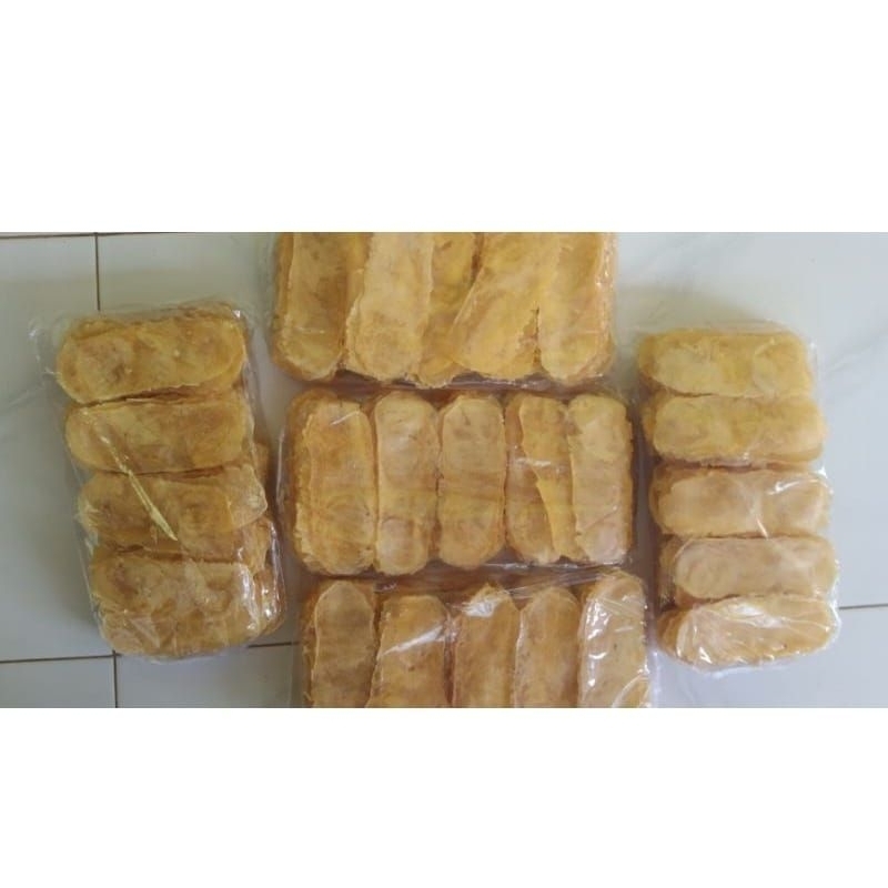 

cemilan kripik tette sedek lemak, kripik singkong, kripik mentah, kripik khas madura, 100pcs