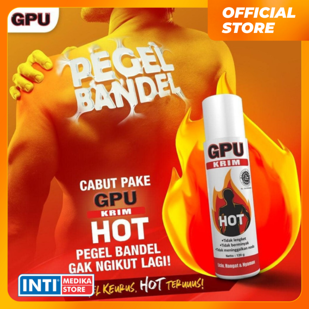 CAP LANG - GPU Krim Hot | Krim GPU Hot | Krim Pereda Nyeri Otot Sendi