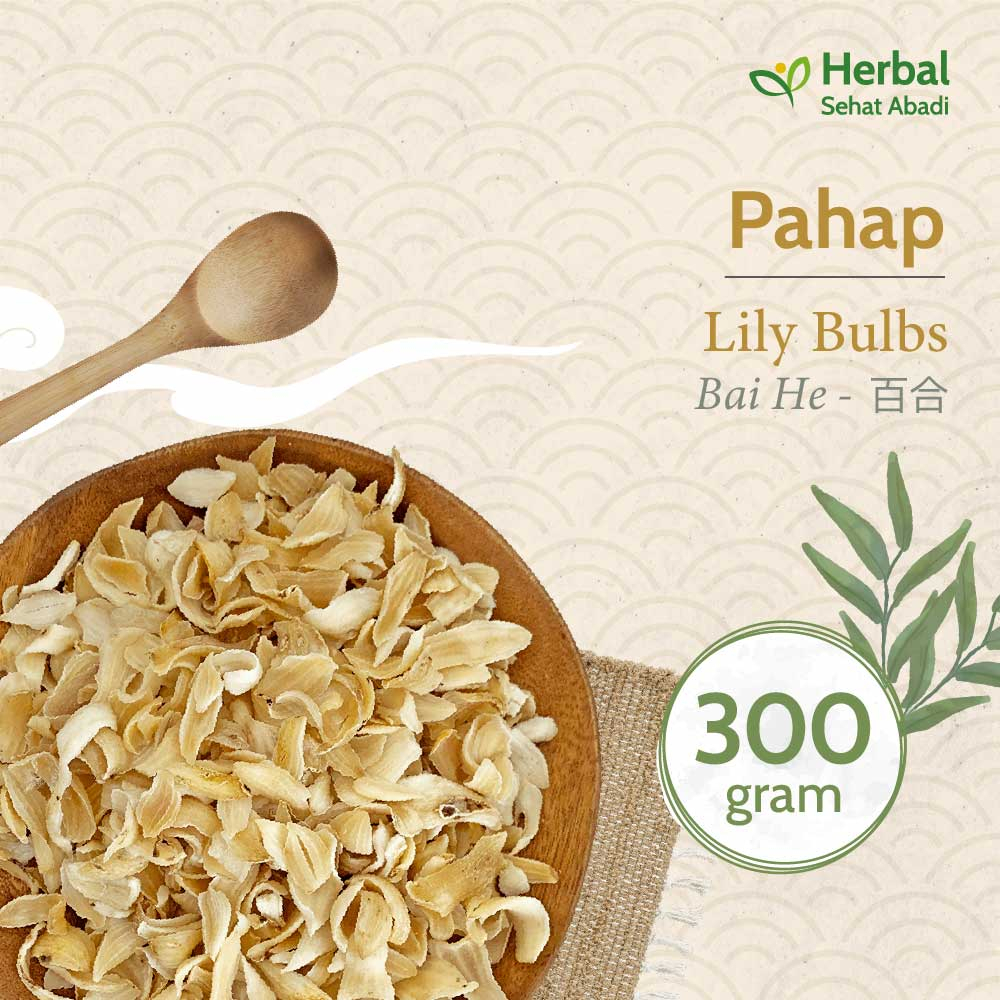 

Bai He 300 gram (百合) / Pahap / Lily Bulb / Pek hap