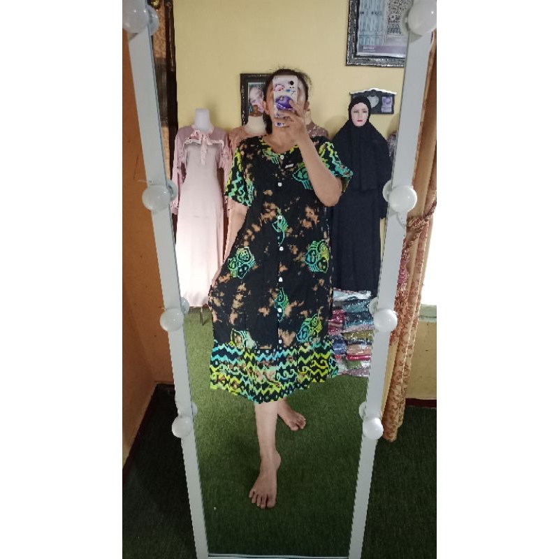 DASTER DP DIAN PELANGI/DASTER ANAK TANGGUNG BATIK CAP/DASTER ABG/DASTER BUSUI