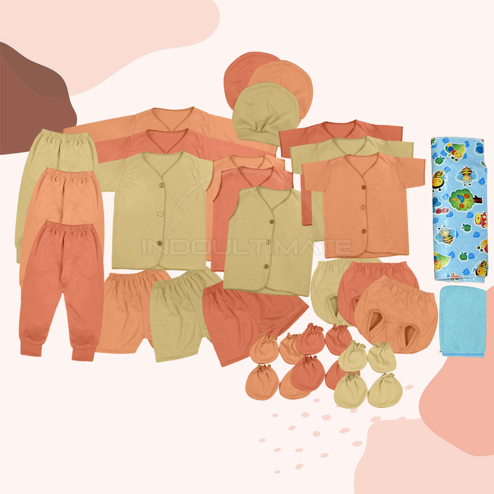 29in1 , 20in1, 12in1 Paket Perlengkapan Bayi SNI Paket T1 T2 T3 Baju Bayi Lengan Kutung Baju Bayi Lengan Panjang Baju Bayi Lengan Pendek Celana Panjang Bayi Celana Pendek Bayi Setelan Pakaian Bayi Hampers Kado