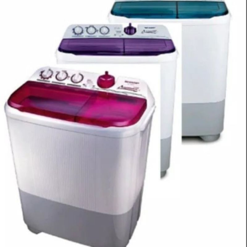 SHARP Mesin Cuci Twin Tub 9 KG - ES-T95CR