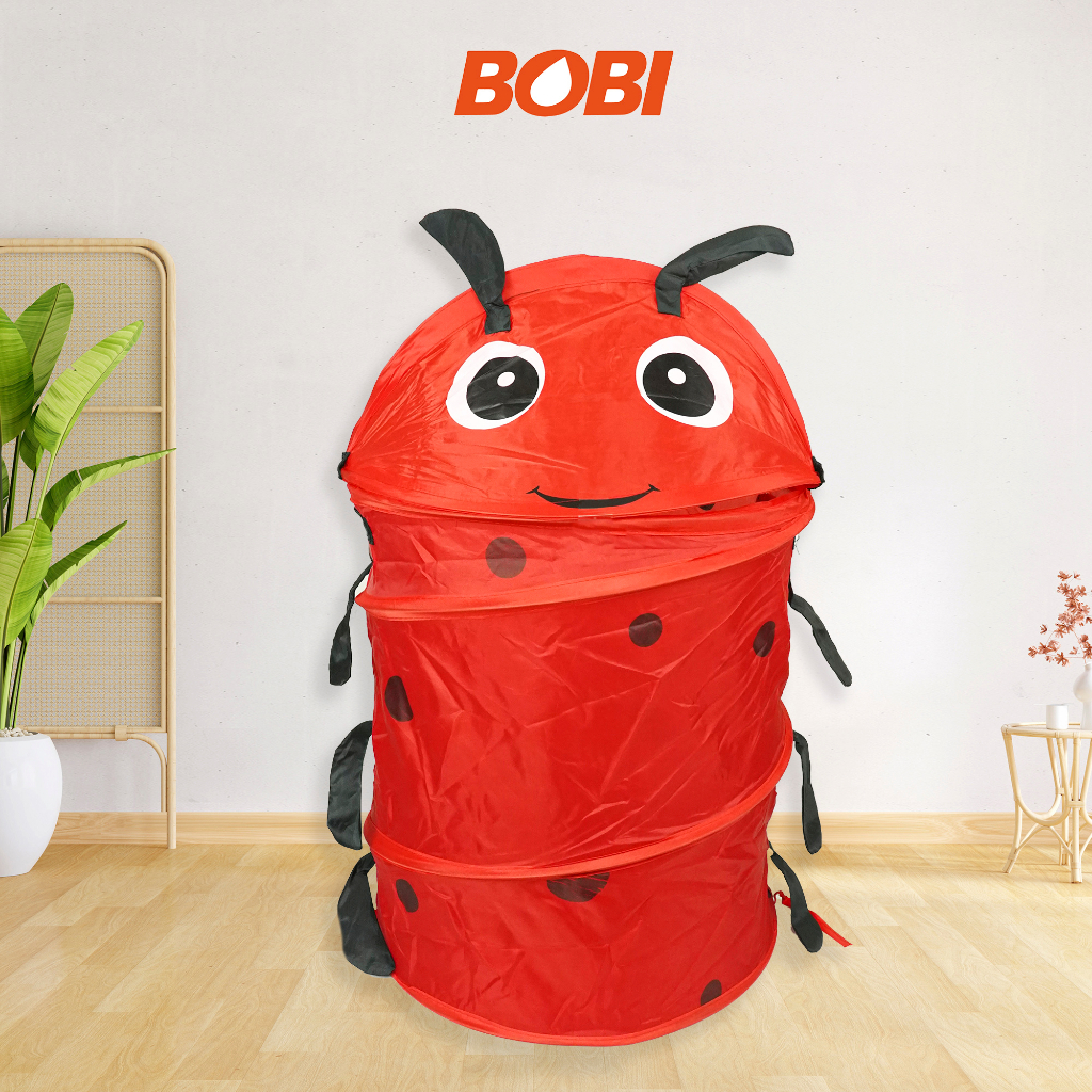 Keranjang Karakter Baju Laundry / Keranjang Tempat Mainan / Keranjang Karakter Lucu Multifungsi - BOBI