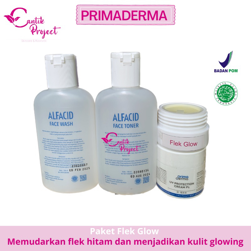 PRIMADERMA Paket Flek Glow | Flek hitam wajah