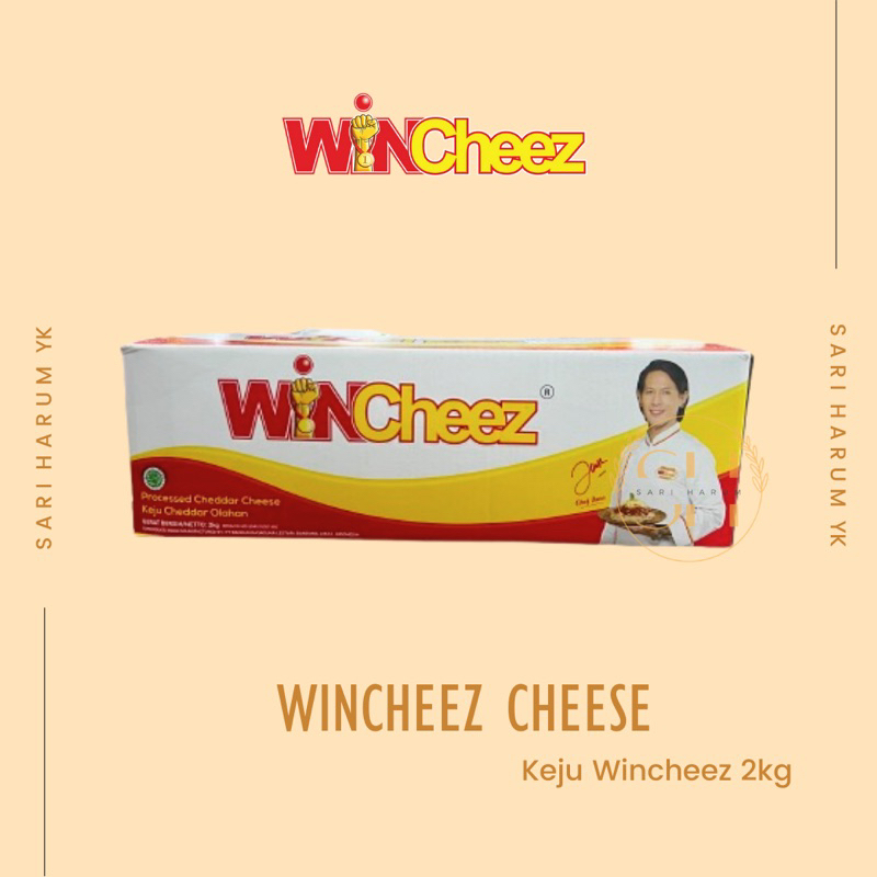 

WINCHEEZ PROCESSED CHEDDAR CHEESE 2KG