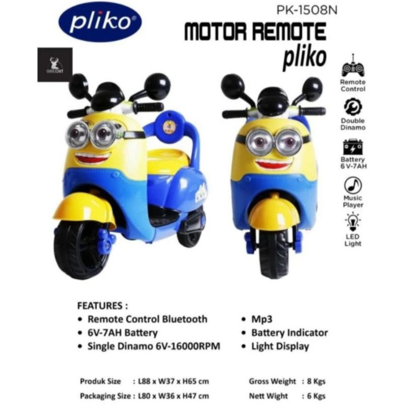 Motor aki Scoopy Minion