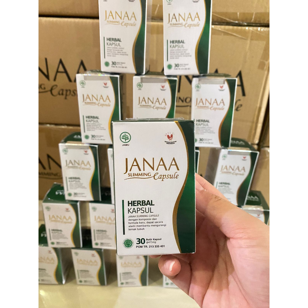 GROSIR JANAA Slimming Capsule / Pelangsing Herbal / Detox