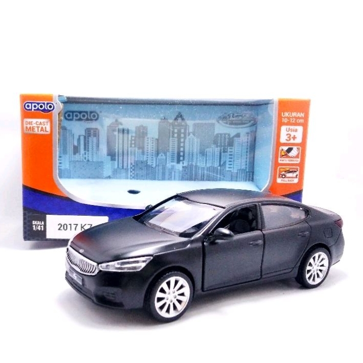 Apolo msz Diecast KIA K7 hitam dof