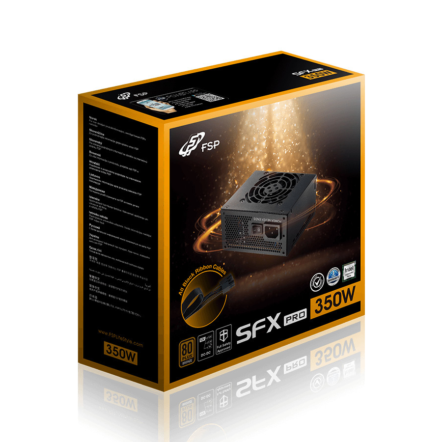 PSU FSP SFX PRO 350W 80 Plus Bronze | SFF Mini ITX Power Supply